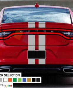 Full Stripes Decal Vinyl Kit For Dodge Charger SRT 2011 - Present