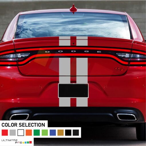 Full Stripes Decal Vinyl Kit For Dodge Charger SRT 2011 - Present