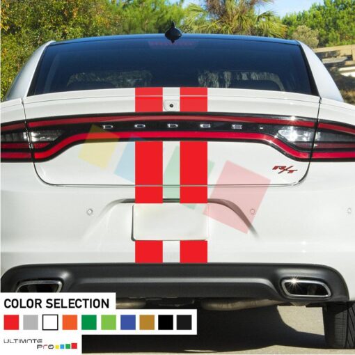 Full Stripes Decal Vinyl Kit For Dodge Charger SRT 2011 - Present