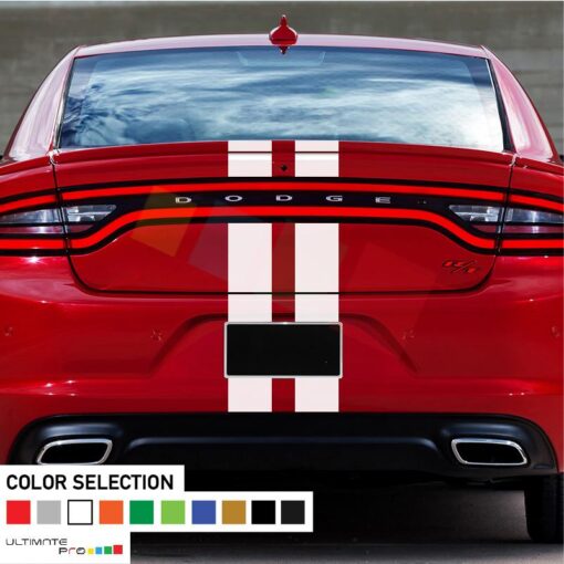 Full Stripes Decal Vinyl Kit For Dodge Charger SRT 2011 - Present