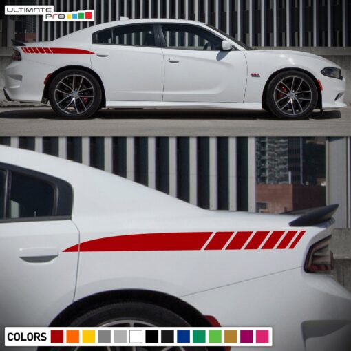 Rear Panel Sticker Decal Vinyl For Dodge Charger 2011 - Present