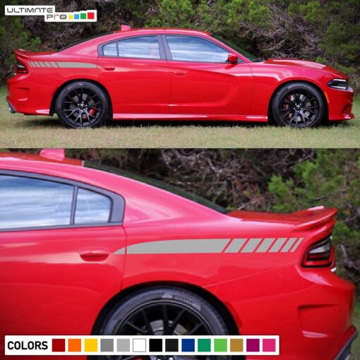 Rear Panel Sticker Decal Vinyl For Dodge Charger 2011 - Present