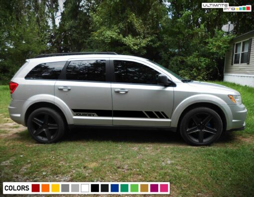 Decal Door Sticker Vinyl Stripe Kit For Dodge Journey 2009 - Present