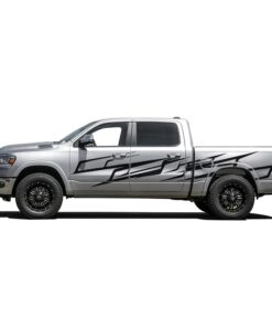 Pattern Sticker Bed Decals Graphics Vinyl for Dodge Ram Crew Cab 1500