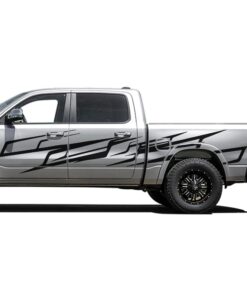 Pattern Sticker Bed Decals Graphics Vinyl for Dodge Ram Crew Cab 1500