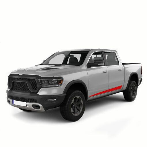 Spear doors stripes Graphics Vinyl for Dodge Ram Crew Cab 1500