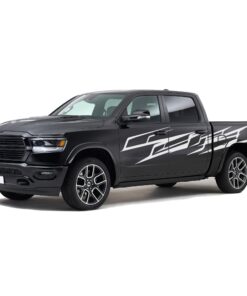 Pattern Sticker Bed Decals Graphics Vinyl for Dodge Ram Crew Cab 1500