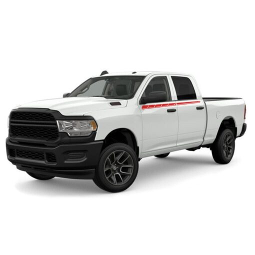 Line Door stripes Decals Graphics Vinyl for Dodge Ram Crew Cab 2500