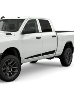 Lower Side stripes Decals Graphics Vinyl for Dodge Ram Crew Cab 2500