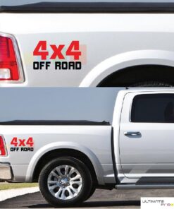 Off Road Sticker Bed Panel Stripe Dodge Ram 2009 - Present