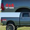 Off Road Sticker Bed Panel Stripe Dodge Ram 2009 - Present