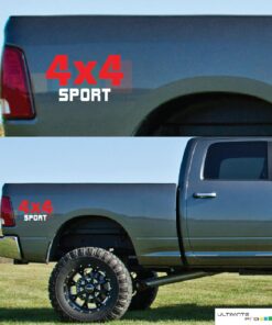 sport Sticker Bed Stripe Vinyl Dodge Ram 2009 - Present