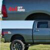 Bed Sticker Decal Stripe Dodge Ram 2009 - Present