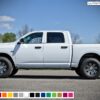 Rear Bed Decal Sticker Vinyl For Dodge Ram 2009 - Present