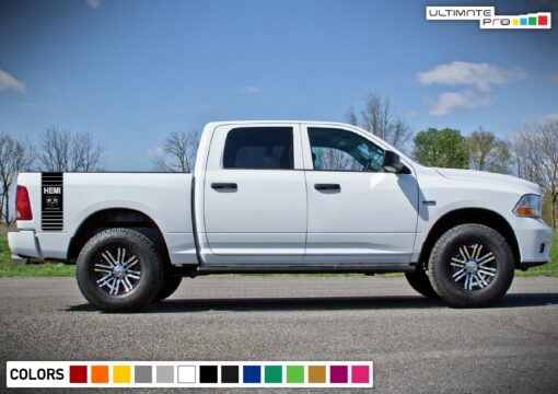 Rear Bed Ram Decal Sticker Vinyl For Dodge Ram 2009 - Present