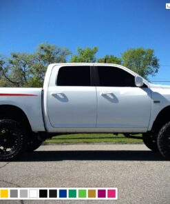 Off-Road Bed Hockey Decal Graphic Vinyl For Dodge Ram 2009 - Present