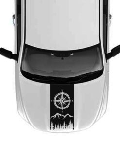 Hood Decal Sticker Vinyl For Dodge Ram 2009 - Present