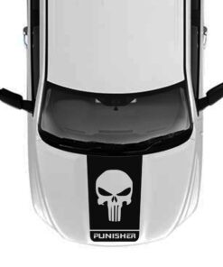 Hood Punisher Decal Sticker Vinyl For Dodge Ram 2009 - Present