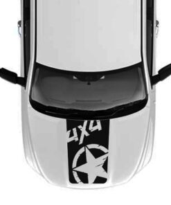 Hood Graphic Sticker Vinyl For Dodge Ram 2009 - Present