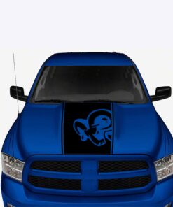 Dodge Decal Hood Sticker Dodge Ram 2009 - Present