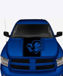 Dodge Decal Hood Sticker Dodge Ram 2009 - Present