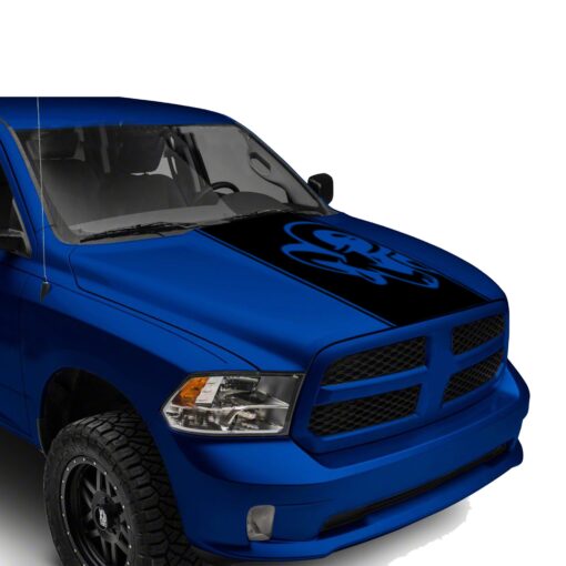 Dodge Decal Hood Sticker Dodge Ram 2009 - Present