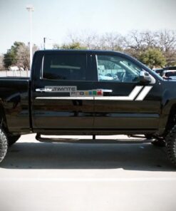 Decal Side Sport Stripe Kit Compatible with Chevrolet Silverado