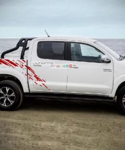 Decal Sticker Graphic Bed Splash Mud Kit Toyota Hilux 2004-2017