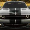 Decal Sticker Graphic Front to Back Stripe Kit Dodge Challenger