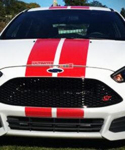 Decal Sticker Graphic Front to Back Stripe Kit Ford Focus ST RS 3rd Generation