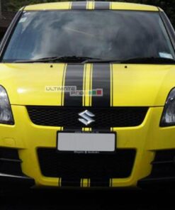 Decal Sticker Graphic Front to Back Stripe Kit Suzuki Swift