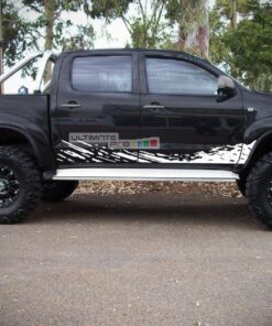 Decal Sticker Graphic Lower Mud Splash Kit Toyota Hilux 2004-2017