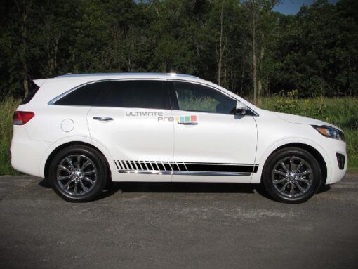 Decal Side Sport Stripe Kit for Kia Sorento 2014 - Present