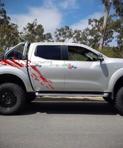 Decal Sticker Vinyl Bed Mud Splash Kit Nissan Navara NP300 2014-2017