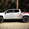 Decal Sticker Vinyl Bed Splash Mud Kit Chevrolet Colorado 2012-2017