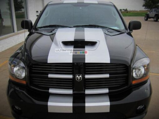 Decal Sticker Vinyl Body Racing Stripe Full Kit Dodge Ram