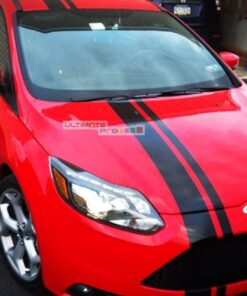 Decal Sticker Vinyl Body Racing Stripe Kit Ford Focus ST