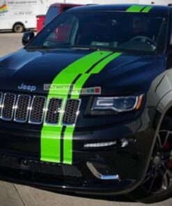 Decal Sticker Vinyl Body Racing Stripe Kit Jeep Grand Cherokee WK2 SRT8