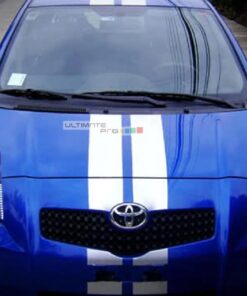 Decal Sticker Vinyl Body Racing Stripe Kit Toyota Yaris RS Vitz TS XP90 3 5 Door