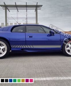 Decal Sticker Vinyl Door Stripes For Lotus Esprit GT3 V8 Twin Turbo