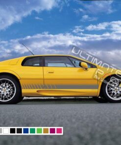 Decal Sticker Vinyl Door Stripes For Lotus Esprit GT3 V8 Twin Turbo