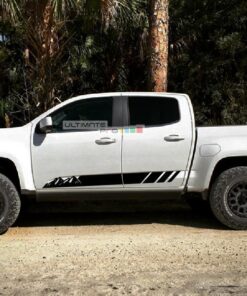 Decal Sticker Vinyl Mountain Stripe Kit Chevrolet Colorado 2012-2017