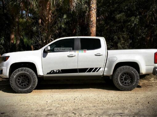 Decal Sticker Vinyl Mountain Stripe Kit Chevrolet Colorado 2012-2017