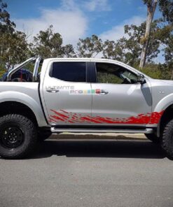 Decal Sticker Vinyl Mud Splash Kit Nissan Navara NP300 2014-2017