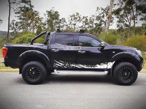 Decal Sticker Vinyl Mud Splash Kit Nissan Navara NP300 2014-2017