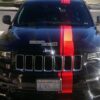 Decal Sticker Vinyl Offset Euro Racing Stripe Grand Cherokee SRT8