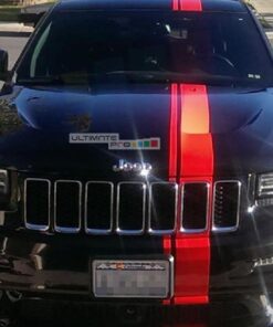 Decal Sticker Vinyl Offset Euro Racing Stripe Grand Cherokee SRT8