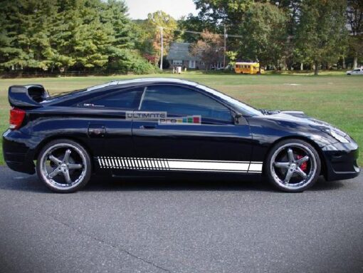 Decal Sticker Vinyl Side Door Stripes for Toyota Celica ZZT231 GTS Stripe