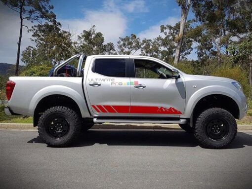 Decal StickerVinyl Side Mountain Stripes Nissan Navara NP300 D23