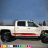 Decal Sticker Vinyl Side Mountains Stripe Kit GMC Sierra